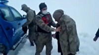 Donma tehlikesi geçiren yaşlı adamın yardımına jandarma ekipleri yetişti